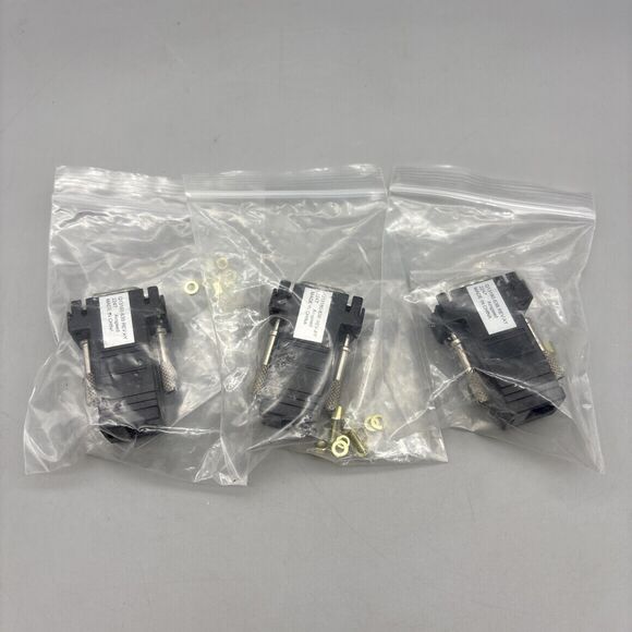 Lot Of 3 Gilbarco Veeder-Root Q13180-63B GENDER MENDER COM 1 - Picture 1 of 9